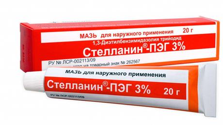 Фото Стелланин-ПЭГ, мазь 3%, 20 г