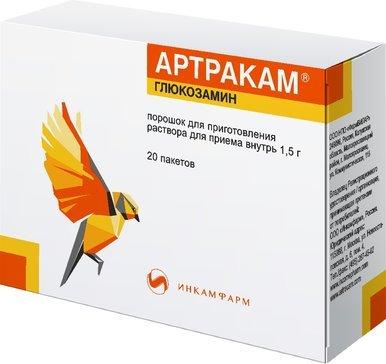 Фото Артракам, порошок, пакетики 1.5 г, 20 шт.