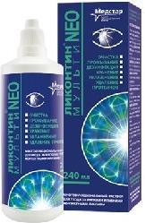 Фото Ликонтин-Нео-Мульти, раствор для линз, флакон 240 мл