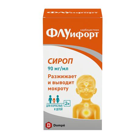 Фото Флуифорт, сироп 90 мг/мл, 120 мл