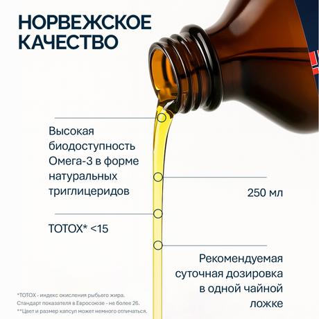 Фото Nfo, Омега-3 со вкусом лимона 250 мл