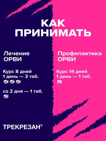 Фото Трекрезан, таблетки 200 мг, 10 шт. (Канонфарма продакшн)