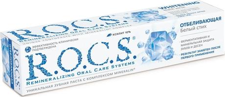 Фото Rocs, отбеливающая зубная паста, 74 г