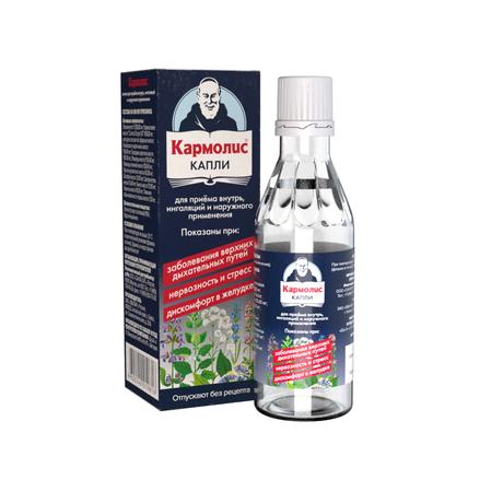 Фото Кармолис, капли для приема внутрь, для ингаляций и наружного применения, 40 мл