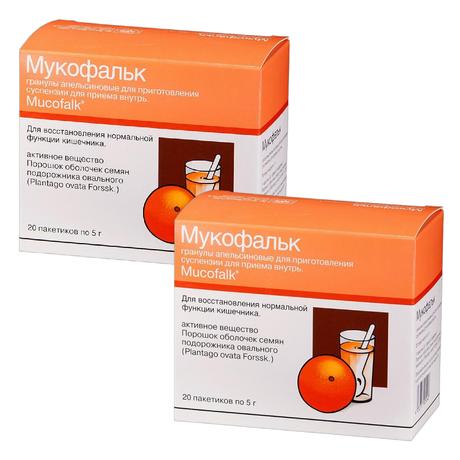 Фото Набор 2уп Мукофальк гранулы 5г 20шт