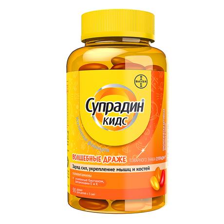 Фото Супрадин Кидс волшебные драже, 90 шт.