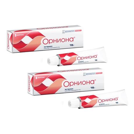 Фото Набор из 2-х уп. Орниона крем вагинальный 0.1% 15г