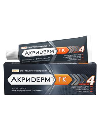 Фото Акридерм ГК, крем, 30 г
