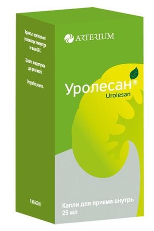 Фото Уролесан, капли 25 мл