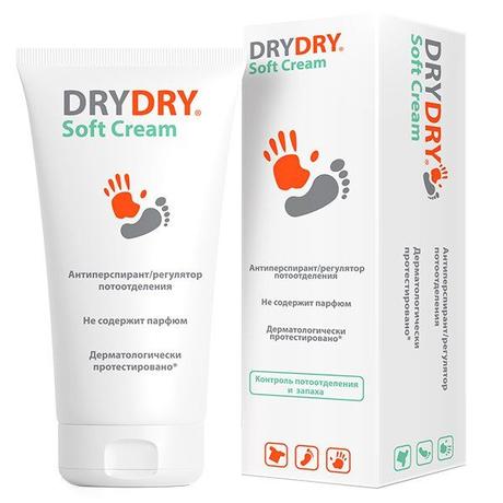 Фото Dry Dry Soft Cream, антиперспирант, регулятор потоотделения 50 мл