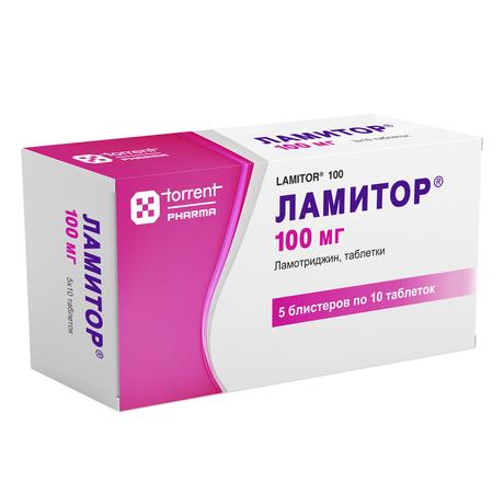 Фото Ламитор, таблетки 100 мг, 50 шт.