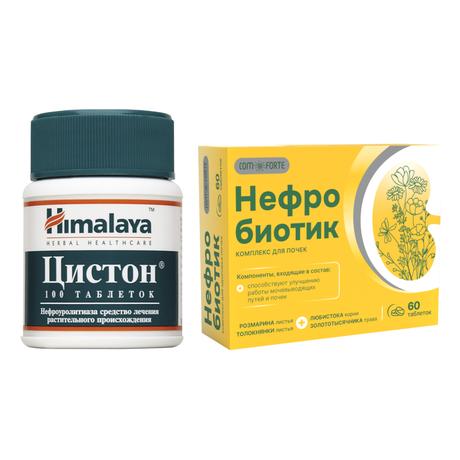 Фото Набор Цистон табл х100 и Нефробиотик ComForte табл х60