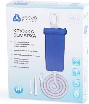 Фото Кружка Эсмарха, КЭ-Альпина Пласт, 2 л