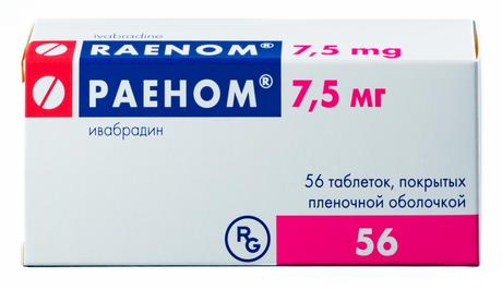 Фото Раеном, таблетки покрыт. плен. об. 7,5 мг, 56 шт.