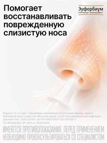 Фото Эуфорбиум Композитум Назентропфен С, спрей назальный 20 мл, 1 шт.