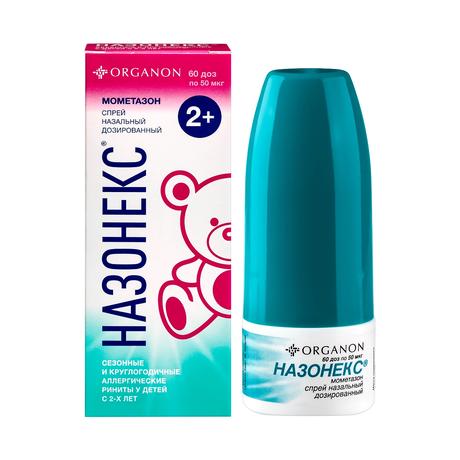 Фото Назонекс, спрей 50 мкг/доза (60 доз), 10 г