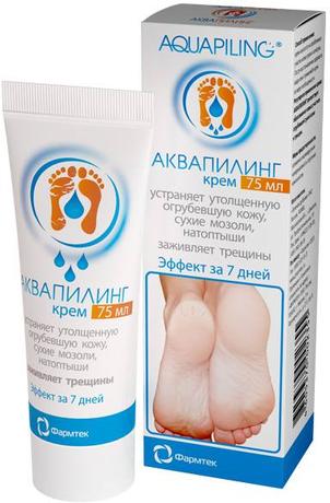 Фото Аквапилинг, крем для ног, 75 мл