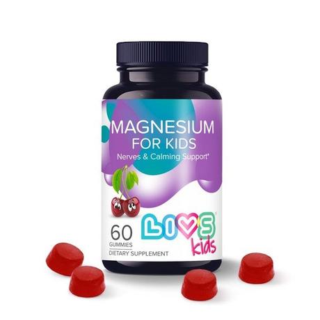 Фото Livs Магний Цитрат для детей (Magnesium For Kids) пастилки жевательные [вишня] 2,2 г №60