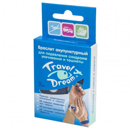 Фото Трэвел Дрим, браслет акупунктурный, 2 шт.