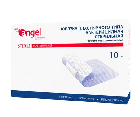 Фото Повязка пластырного типа бактерицидная стерильная 6х6 см, 10 шт.