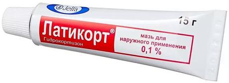 Фото Латикорт, мазь 0.1%, 15 г