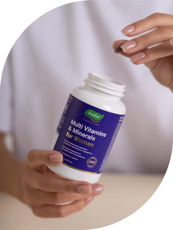 Фото Мультивитамины и минералы женские Эвалар Лаборатория/ Evalar Laboratory, таблетки 1.3 г, 90 шт.