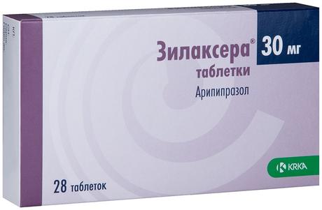 Фото Зилаксера, таблетки 30 мг, 28 шт.
