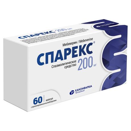 Фото Спарекс, капсулы 200 мг, 60 шт.
