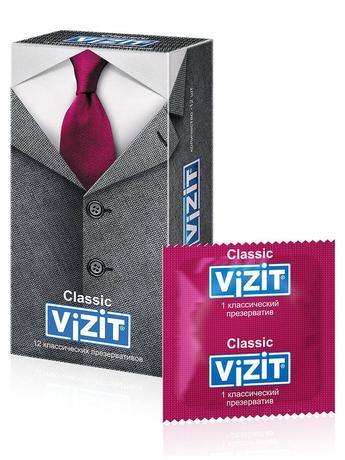 Фото VIZIT Classic Презервативы, 12 шт.
