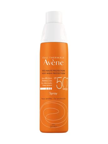 Фото Avene солнцезащитный спрей для чувствительной кожи SPF50+, 200 мл