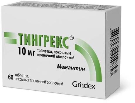 Фото Тингрекс таблетки, покрытые пленочной оболочкой 10 мг, 60 шт.