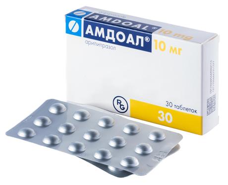 Фото Амдоал, таблетки 10 мг, 30 шт.