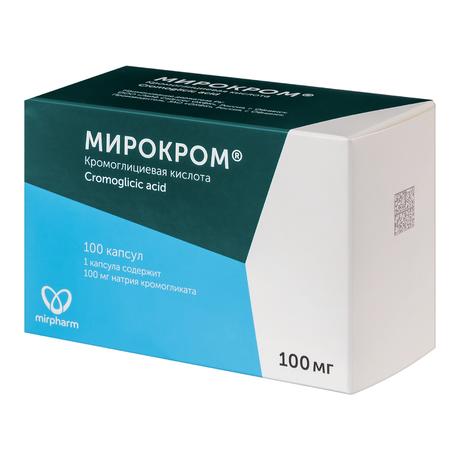 Фото Мирокром, капсулы 100 мг, 100 шт.