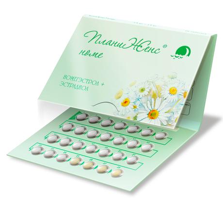 Фото ПланиЖенс номе, таблетки 2,5 мг + 1,5 мг, 28 шт.