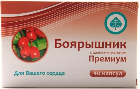 Фото Планета здоровья Боярышник Премиум, капсулы, 40 шт.