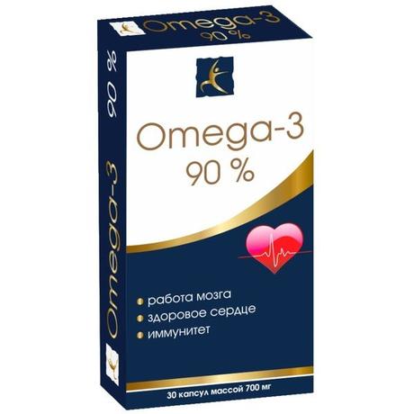 Фото vitateka/витатека Омега-3 90% капсулы 700 мг   №30