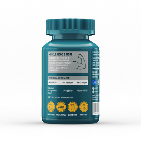 Фото UESUPPS Ультра Энерджи Магния Цитрат, капсулы, 60 шт.