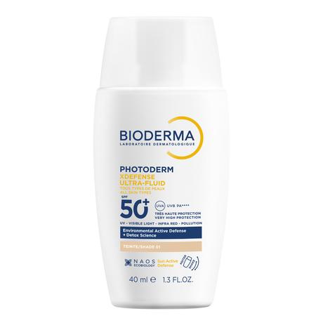 Фото Bioderma Photoderm Xdefense Флюид солнцезащитный для всех типов кожи, очень светлый оттенок spf50+, 40 мл