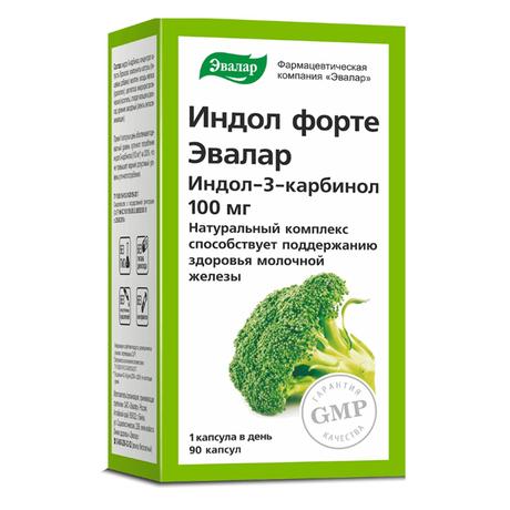 Фото Индол форте, капсулы, 90 шт.