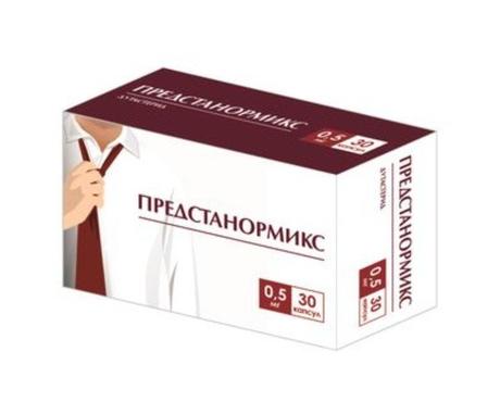 Фото Предстанормикс капсулы 500 мкг №30
