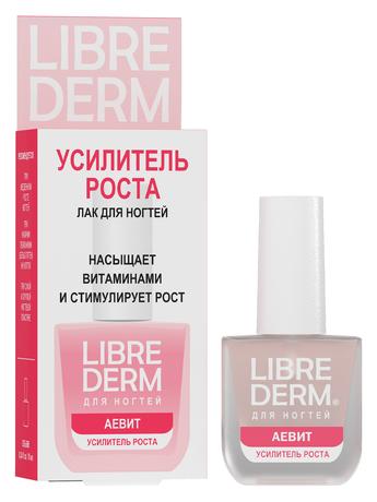 Фото Либридерм АЕвит, лак Усилитель роста, 10 мл