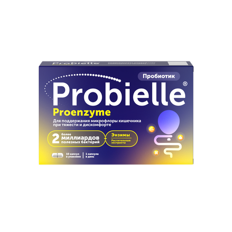 Фото Пробиэль Проэнзим капсулы, 10 шт.
