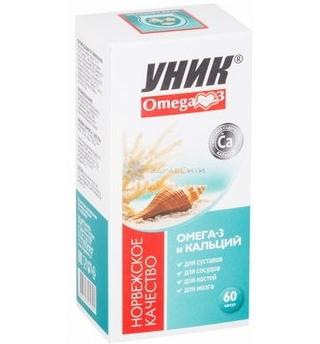 Фото Кальций-Омега Плюс, капсулы, 60 шт.