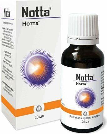 Фото Нотта, капли гомеопатические 20 мл