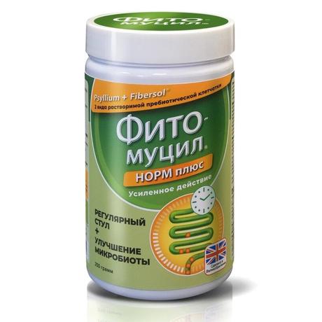 Фото Фитомуцил Норм Плюс, порошок 250 г, 1 шт.