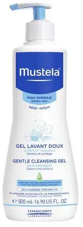 Фото Мягкий гель для купания Mustela, 500 мл