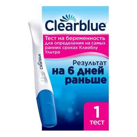 Фото Тест на беременнность Clearblue Ultra, 1 шт.