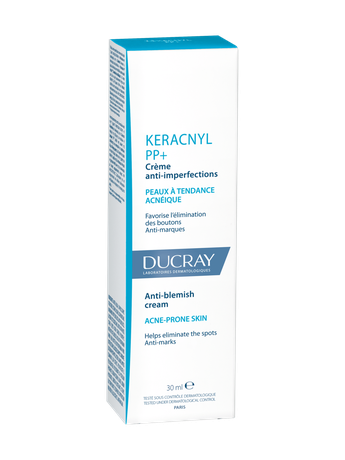 Фото Ducray Keracnyl PP+ крем для кожи склоной к акне, успокаивающий мультикорректирующий, 30 мл
