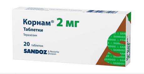 Фото Корнам, таблетки 2 мг, 20 шт.