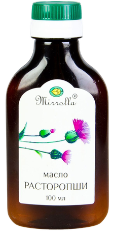 Фото Масло Расторопши Мирролла, флакон 100 мл, 1 шт.